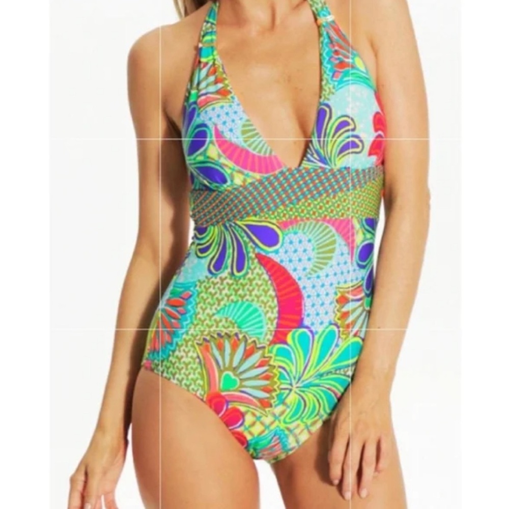 TRINA TURK ZANZIBAR ONE PIECE SWIMMING SUIT 6